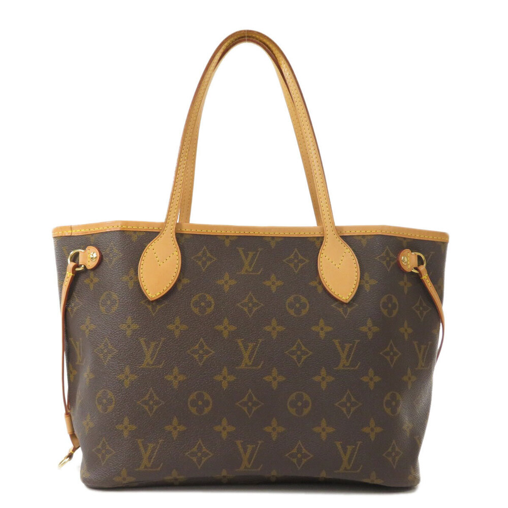 Louis Vuitton Neverfull Bag Monogram Tote Canvas Brown